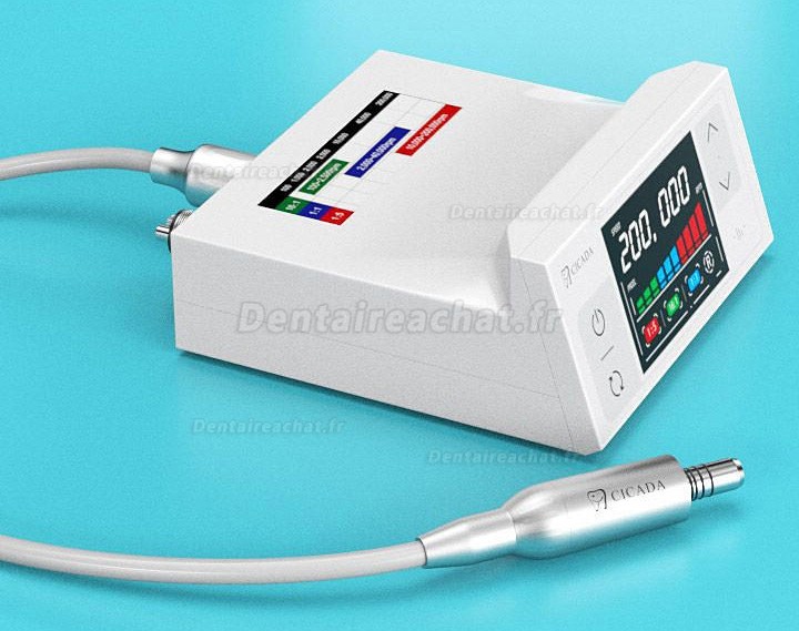 Moteur électrique sans balais CICADA E-Type dentaire avce lumiere